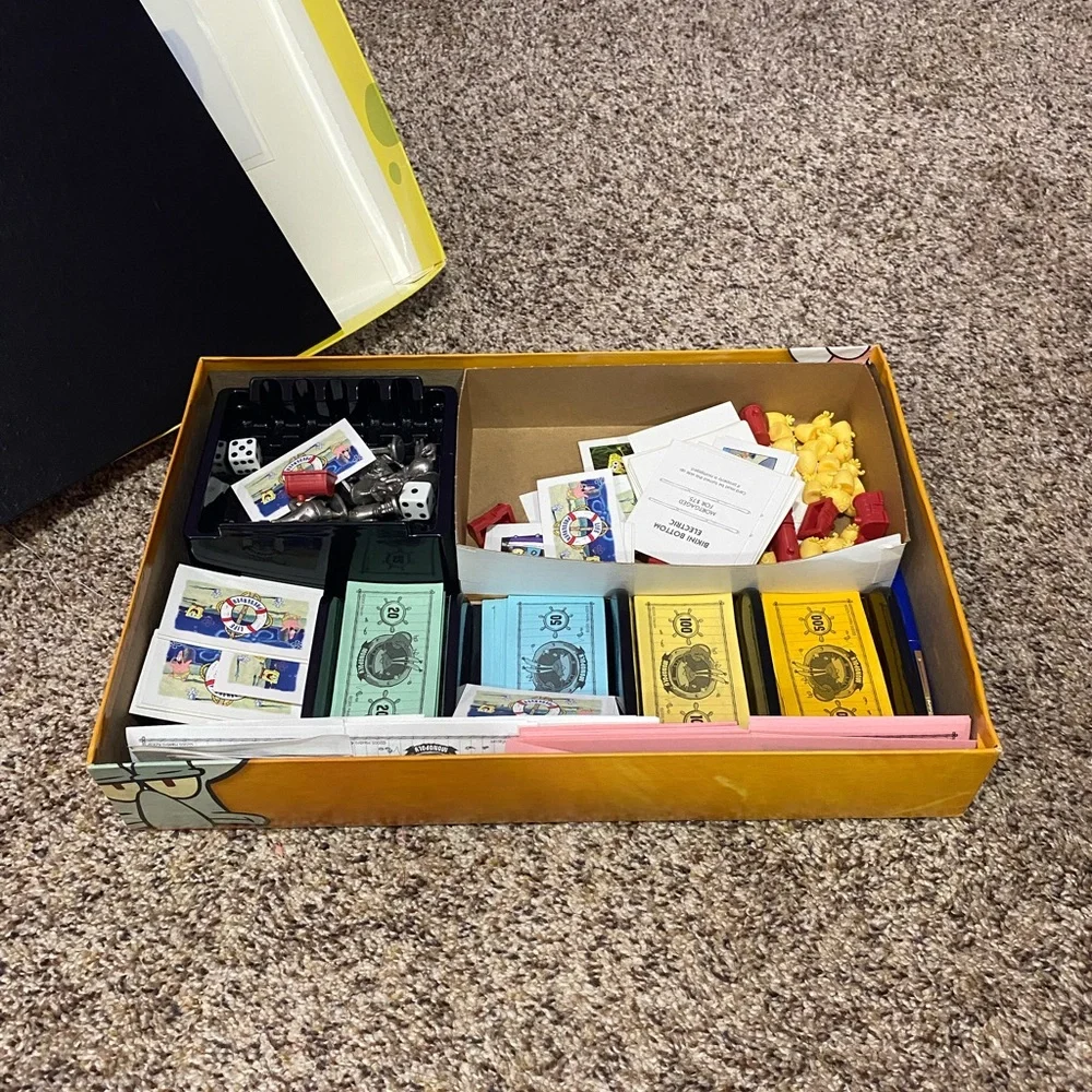 Monopoly Board Game SpongeBob SquarePants Edition